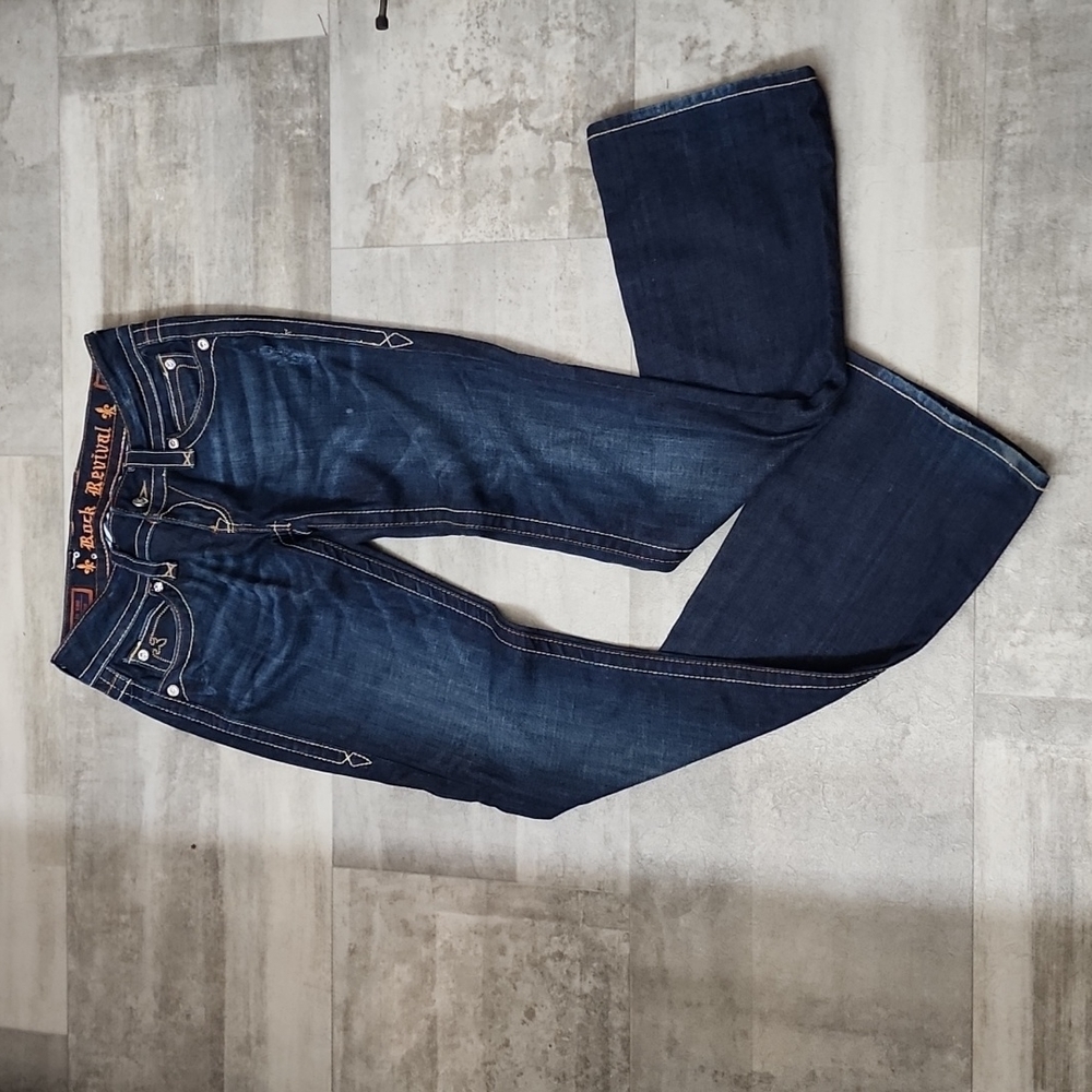 Women's Rock Revival Jamie boot cut jeans size 26